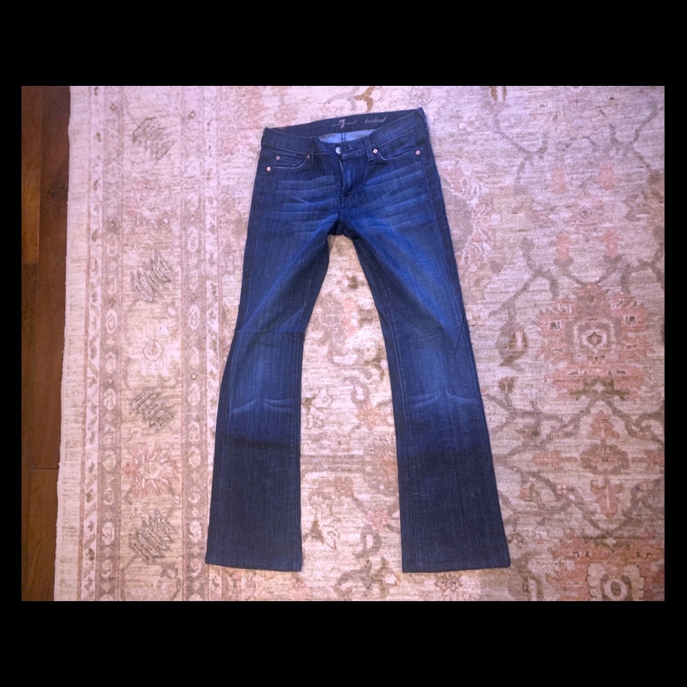 7 for all Mankind bootcut jeans size 27